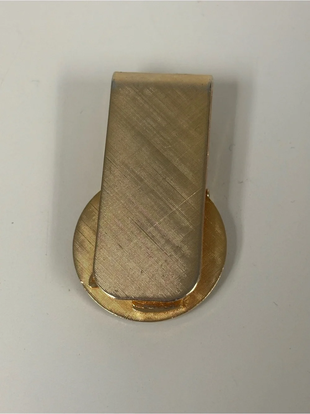 Gold-Tone Monogram Money Clip - TCD